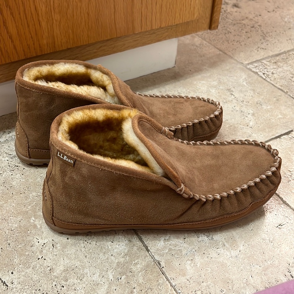 LL BEAN moccasins Size 12 medium